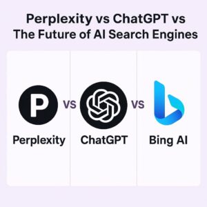 Lee más sobre el artículo Perplexity vs ChatGPT vs Bing AI: El Futuro de los Motores de Búsqueda con IA