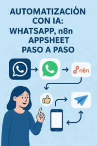 Lee más sobre el artículo Automatización con IA: WhatsApp, n8n y AppSheet paso a paso