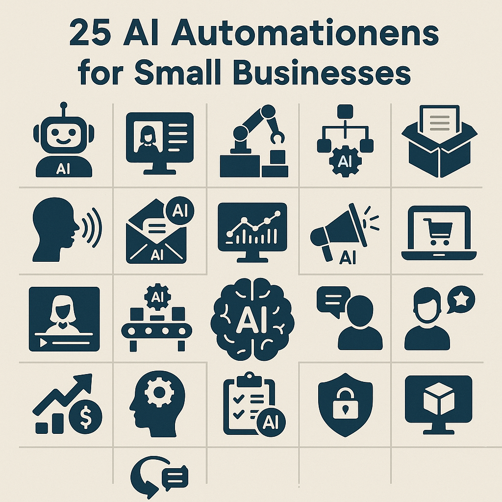 Lee más sobre el artículo 25 automatizaciones con IA para pequeñas empresas